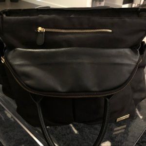 Black & Gold Skip Hop Chelsea Diaper Bag/Purse